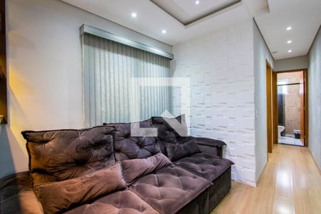 Sala de apartamento à venda com 2 quartos, 48m² em Vila Tibiriçá, Santo André