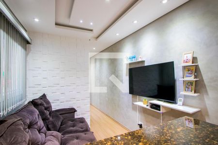 Sala de apartamento à venda com 2 quartos, 48m² em Vila Tibiriçá, Santo André