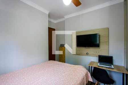 Quarto 1 - Suíte de apartamento à venda com 2 quartos, 48m² em Vila Tibiriçá, Santo André