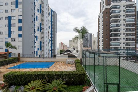 Vista da Sacada de apartamento à venda com 1 quarto, 52m² em Vila Guarani (zona Sul), São Paulo