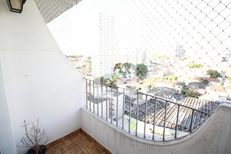 Varanda da Sala de apartamento à venda com 2 quartos, 65m² em Vila Firmiano Pinto, São Paulo