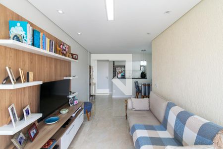 Sala  de apartamento à venda com 3 quartos, 78m² em Vila Campestre, São Paulo