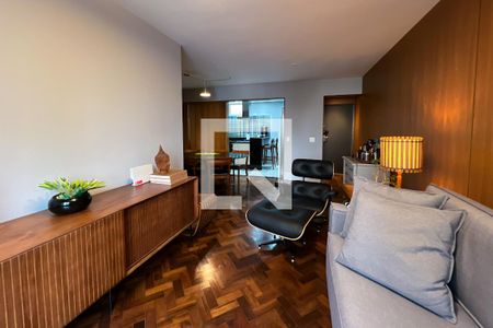 Sala de apartamento à venda com 3 quartos, 95m² em Indianópolis, São Paulo