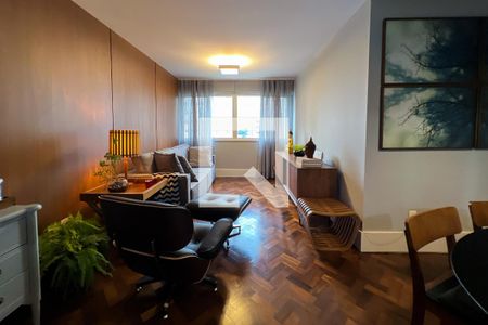 Sala de apartamento à venda com 3 quartos, 95m² em Indianópolis, São Paulo