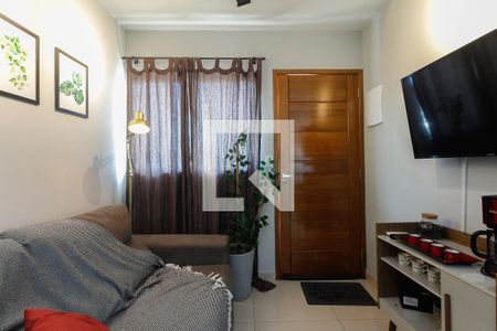 Sala  de apartamento para alugar com 1 quarto, 40m² em Vila Guilhermina, São Paulo