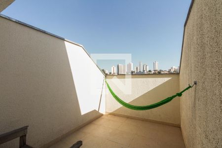 Varanda Quarto  de apartamento para alugar com 1 quarto, 40m² em Vila Guilhermina, São Paulo