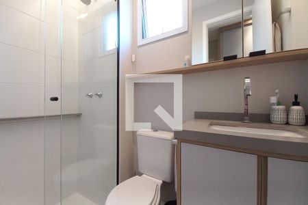 Banheiro da Suíte  de apartamento à venda com 2 quartos, 72m² em Parque Itália, Campinas