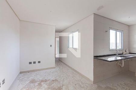 Sala de apartamento à venda com 2 quartos, 100m² em Vila Pires, Santo André