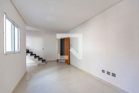Sala de apartamento à venda com 2 quartos, 100m² em Vila Pires, Santo André