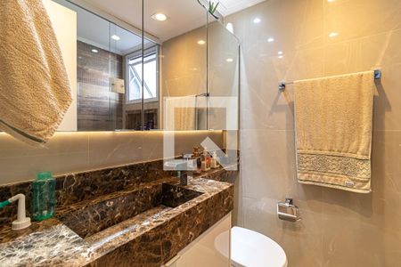 Apartamento à venda com 134m², 3 quartos e 2 vagasBanheiro do Quarto 1