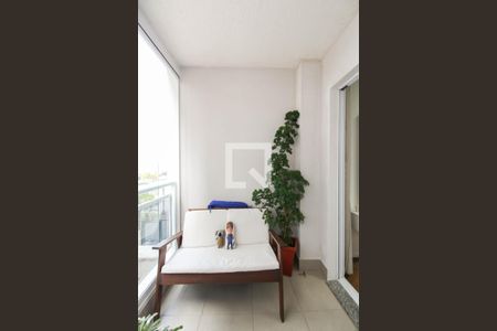 Varanda da Sala de apartamento à venda com 2 quartos, 64m² em Brás, São Paulo