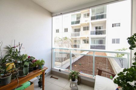 Varanda da Sala de apartamento à venda com 2 quartos, 64m² em Brás, São Paulo