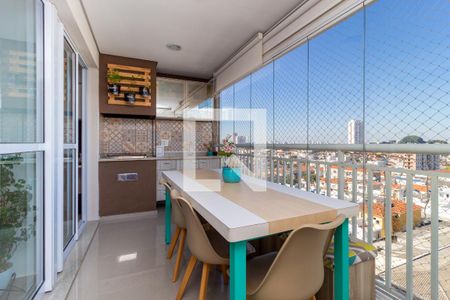 Varanda de apartamento à venda com 3 quartos, 78m² em Vila Bertioga, São Paulo