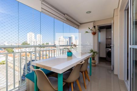 Varanda de apartamento à venda com 3 quartos, 78m² em Vila Bertioga, São Paulo