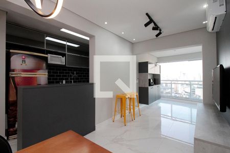 Sala de apartamento à venda com 1 quarto, 62m² em Santa Efigênia, São Paulo