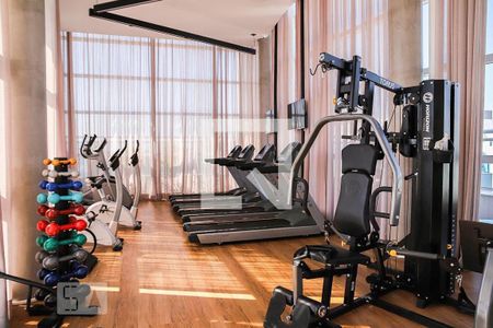 Apartamento à venda com 62m², 1 quarto e 1 vaga Apartamento à venda com 62m², 1 quarto e 1 vagaÁrea comum - Academia