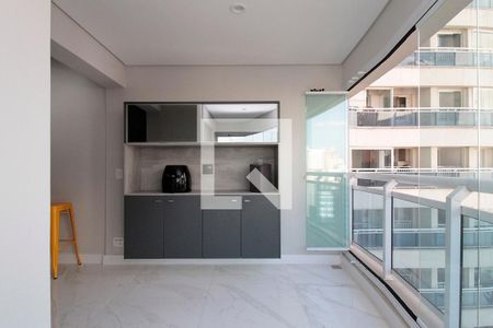 Varanda de apartamento à venda com 1 quarto, 62m² em Santa Efigênia, São Paulo