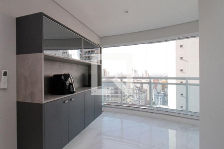 Varanda de apartamento à venda com 1 quarto, 62m² em Santa Efigênia, São Paulo