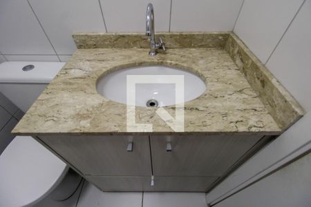 Apartamento à venda com 46m², 1 quarto e sem vagaBanheiro da Suíte