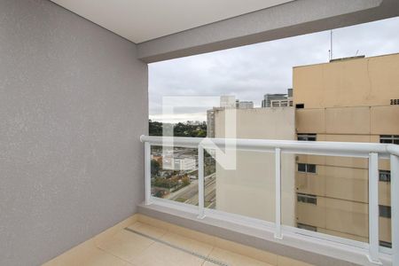 Varanda da Sala de apartamento à venda com 2 quartos, 61m² em Chácara Santo Antônio, São Paulo