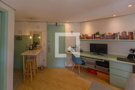 Apartamento à venda com 28m², 1 quarto e 1 vaga Apartamento à venda com 28m², 1 quarto e 1 vagaSala