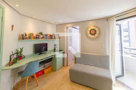 Sala de apartamento à venda com 1 quarto, 28m² em Centro, São Paulo
