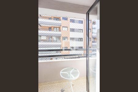 Varanda da Sala de apartamento à venda com 1 quarto, 28m² em Centro, São Paulo