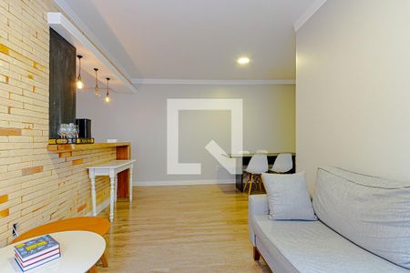Sala de apartamento para alugar com 2 quartos, 73m² em Kobrasol, São José
