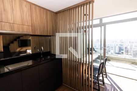 Cozinha de apartamento para alugar com 1 quarto, 60m² em Butantã, São Paulo