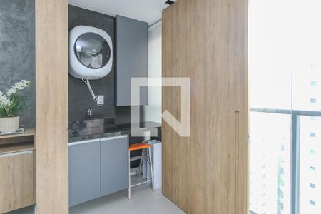Studio à venda com 31m², 1 quarto e sem vagaLavanderia