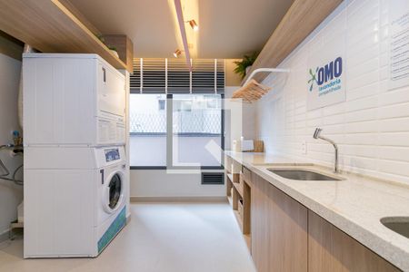 Studio à venda com 31m², 1 quarto e sem vagaLavanderia
