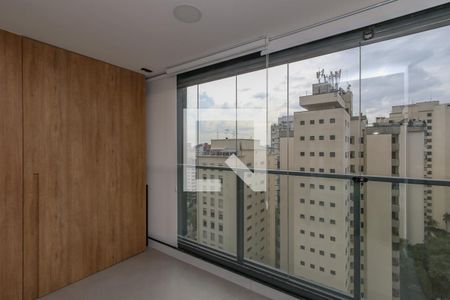 Varanda de kitnet/studio à venda com 1 quarto, 31m² em Campo Belo, São Paulo