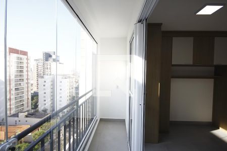 Varanda de kitnet/studio para alugar com 1 quarto, 32m² em Vila Mariana, São Paulo