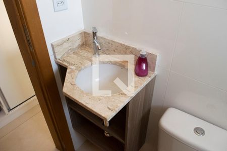 Casa de condomínio à venda com 83m², 2 quartos e sem vagaBanheiro Quarto 1