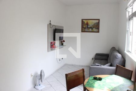 Sala de apartamento para alugar com 1 quarto, 45m² em Vila Valença, São Vicente