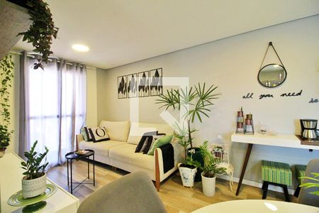 Sala de apartamento à venda com 3 quartos, 115m² em Vila Curuca, Santo André
