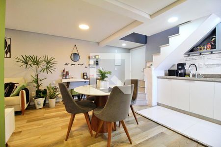 Sala de apartamento à venda com 3 quartos, 115m² em Vila Curuca, Santo André