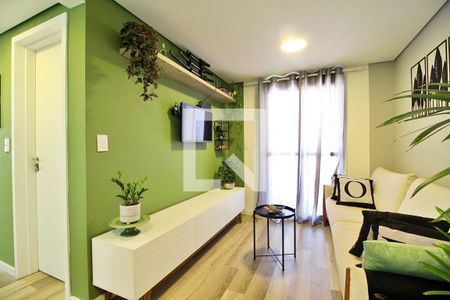 Sala de apartamento à venda com 3 quartos, 115m² em Vila Curuca, Santo André
