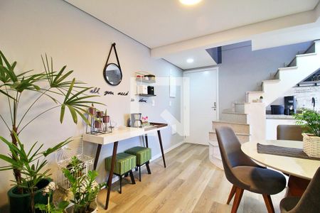 Sala de apartamento à venda com 3 quartos, 115m² em Vila Curuca, Santo André