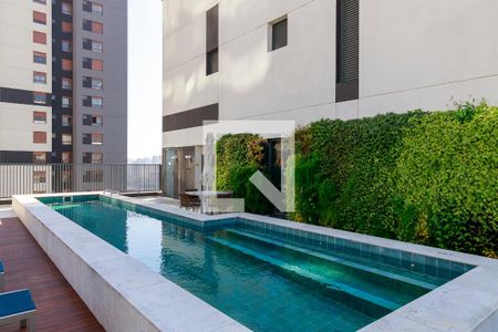 Rooftop -Piscina de kitnet/studio para alugar com 0 quarto, 24m² em Brooklin Paulista, São Paulo