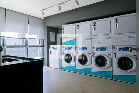 Studio para alugar com 24m², 0 quarto e sem vaga Studio para alugar com 24m², 0 quarto e sem vagaLavanderia