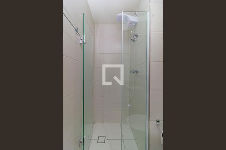 Banheiro de kitnet/studio para alugar com 0 quarto, 24m² em Brooklin Paulista, São Paulo