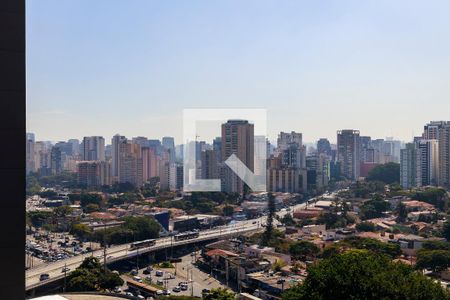 Rooftop -Vista de kitnet/studio para alugar com 0 quarto, 24m² em Brooklin Paulista, São Paulo