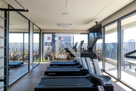 Studio para alugar com 24m², 0 quarto e sem vaga Studio para alugar com 24m², 0 quarto e sem vagaRooftop - Academia