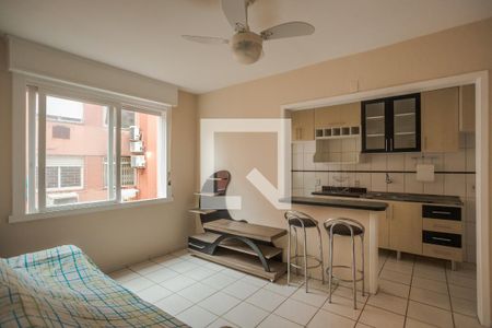 Sala de apartamento para alugar com 1 quarto, 43m² em Jardim do Salso, Porto Alegre