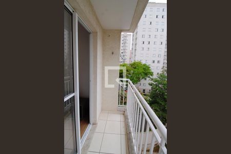 Varanda da Sala de apartamento à venda com 2 quartos, 51m² em Jardim Maria Duarte, São Paulo