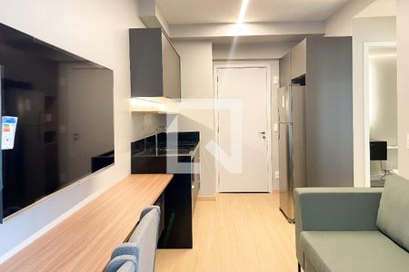 Sala/Cozinha de apartamento à venda com 1 quarto, 32m² em Perdizes, São Paulo