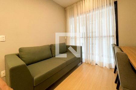 Sala/Cozinha de apartamento à venda com 1 quarto, 32m² em Perdizes, São Paulo