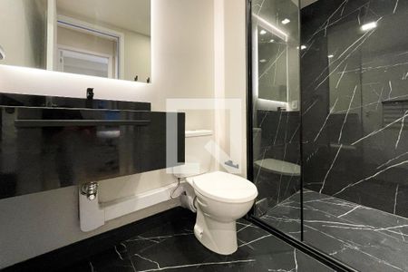 Banheiro de apartamento à venda com 1 quarto, 32m² em Perdizes, São Paulo