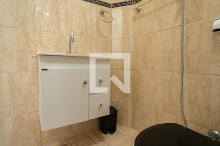 Banheiro Social  de apartamento para alugar com 1 quarto, 35m² em Centro, São Bernardo do Campo